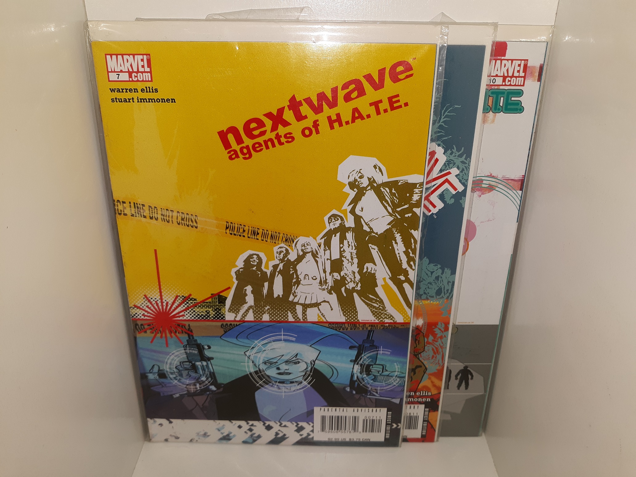 3 Nextwave Agents of H.A.T.E. Marvel Comics (See Details)