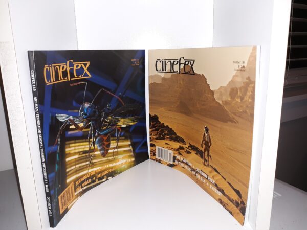 2 Issues of Cinefex (Nos. 143 & 144)