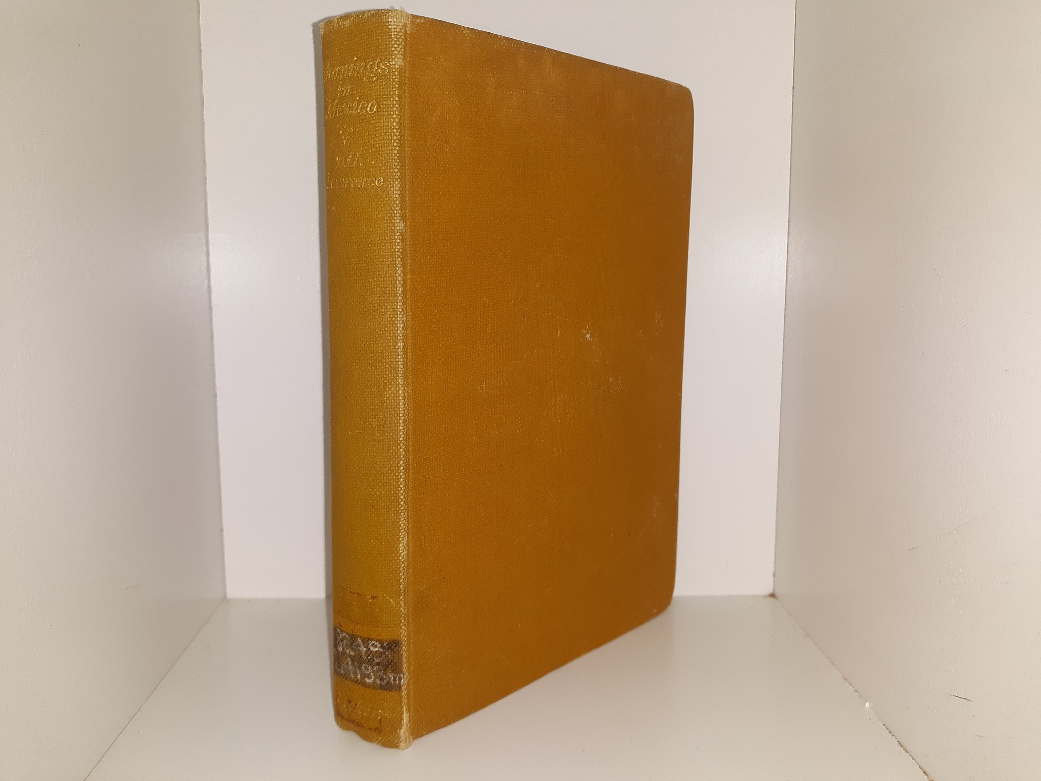 Mornings in Mexico (1927) ~ by D. H. Lawrence