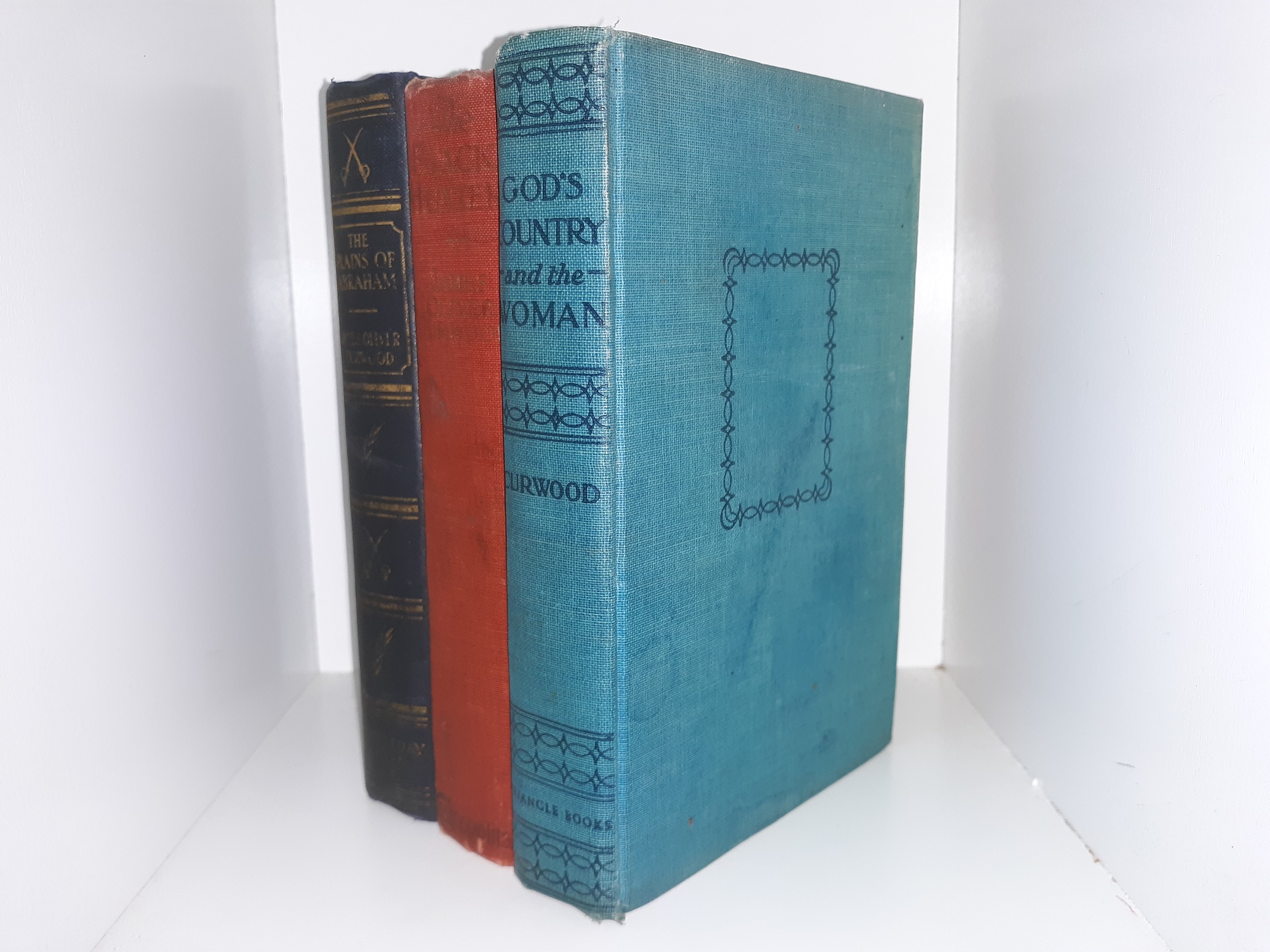 3 Books by James Oliver Curwood (See Details)