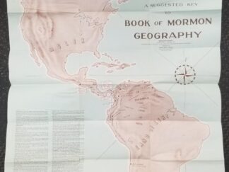1957 -- Reynolds & Sjodahl's Book of Mormon Geography Map