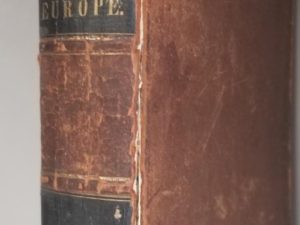1845 — History of Europe From the … French Revolution in 1789 …. in 1815 — Vol.3 — Leather Binding