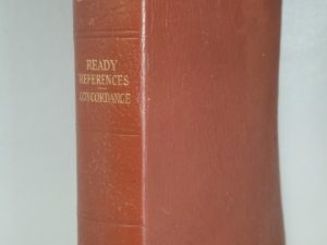 Brown Leather Edition — Holy Bible with Ready References / Concordance — LDS Church — Brown Leather — Large Size — Code at End of New Testament: 15 N 76