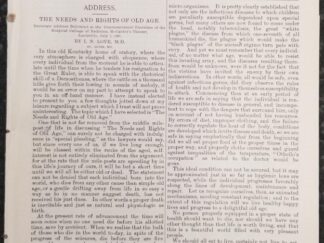 1897 — The Journal of the American Medical Association — Vol. XXIX, No. 21, Chicago, Ill, Nov. 20, 1897 — Disbound