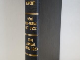 Bound Volume of Two Old LDS Conference Reports: October 1922 & April 1923