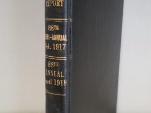 Bound Volume of Two Old LDS Conference Reports: October 1917 & April 1918