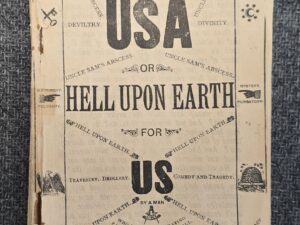 USA, Uncle Sam’s Abscess, Or Hell Upon Earth for U.S., Uncle Sam. The Mormon Hell on Earth. Polygamy, Incest, and Murder Are Taught and Practised as Religion Under the All Seeing Eye and the Sign “Holiness to the Lord”