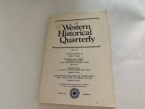 1983- The Western Historical Quarterly- Walter Rundell