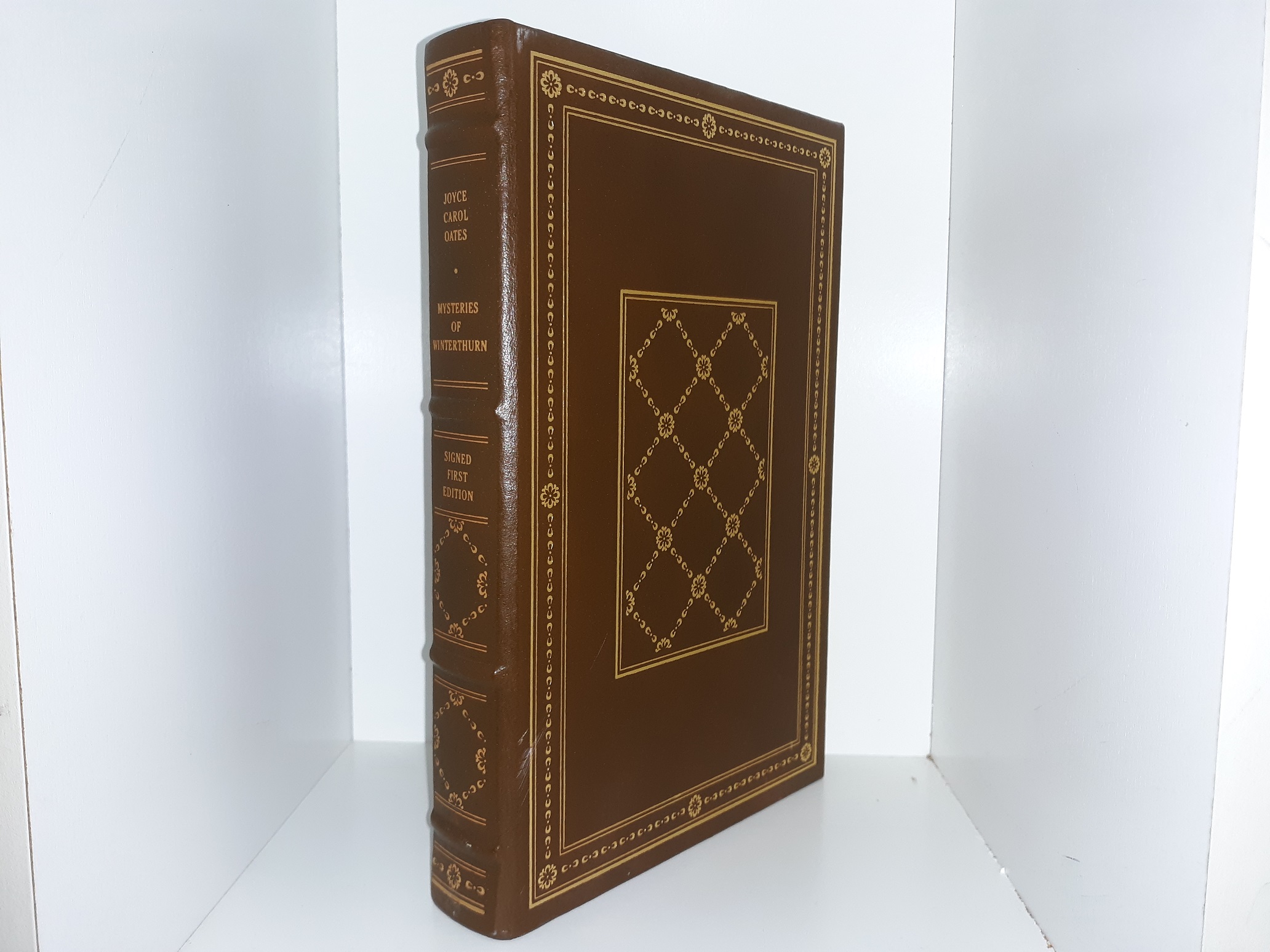 Mysteries of Winterthurn (1st Edition) (Signed) (Leather) (1984) ~ by Joyce Carol Oates