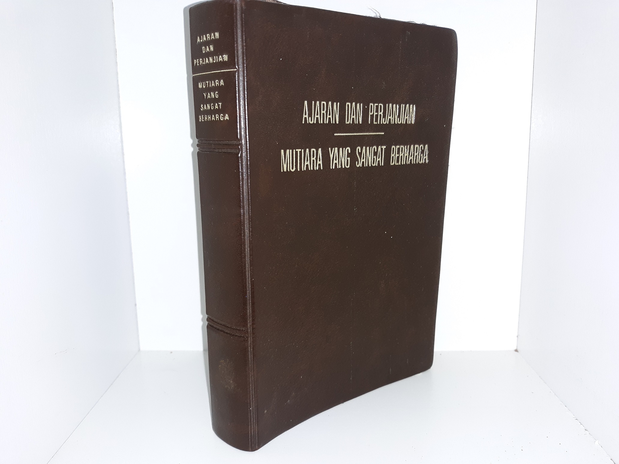 LDS, Dark Brown, Leather, Indonesian Double Combination (1979)