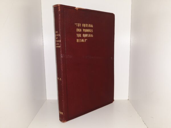 “The Unusual Ida Produces the Unusual Result”: Vol. 1 (Leather) (1913) ~ by James Samuel Knox