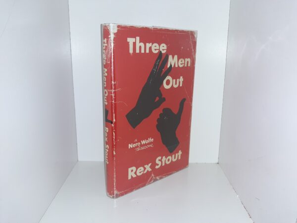 Three Men Out (1st Edition) (1954) ~ by Rex Stout