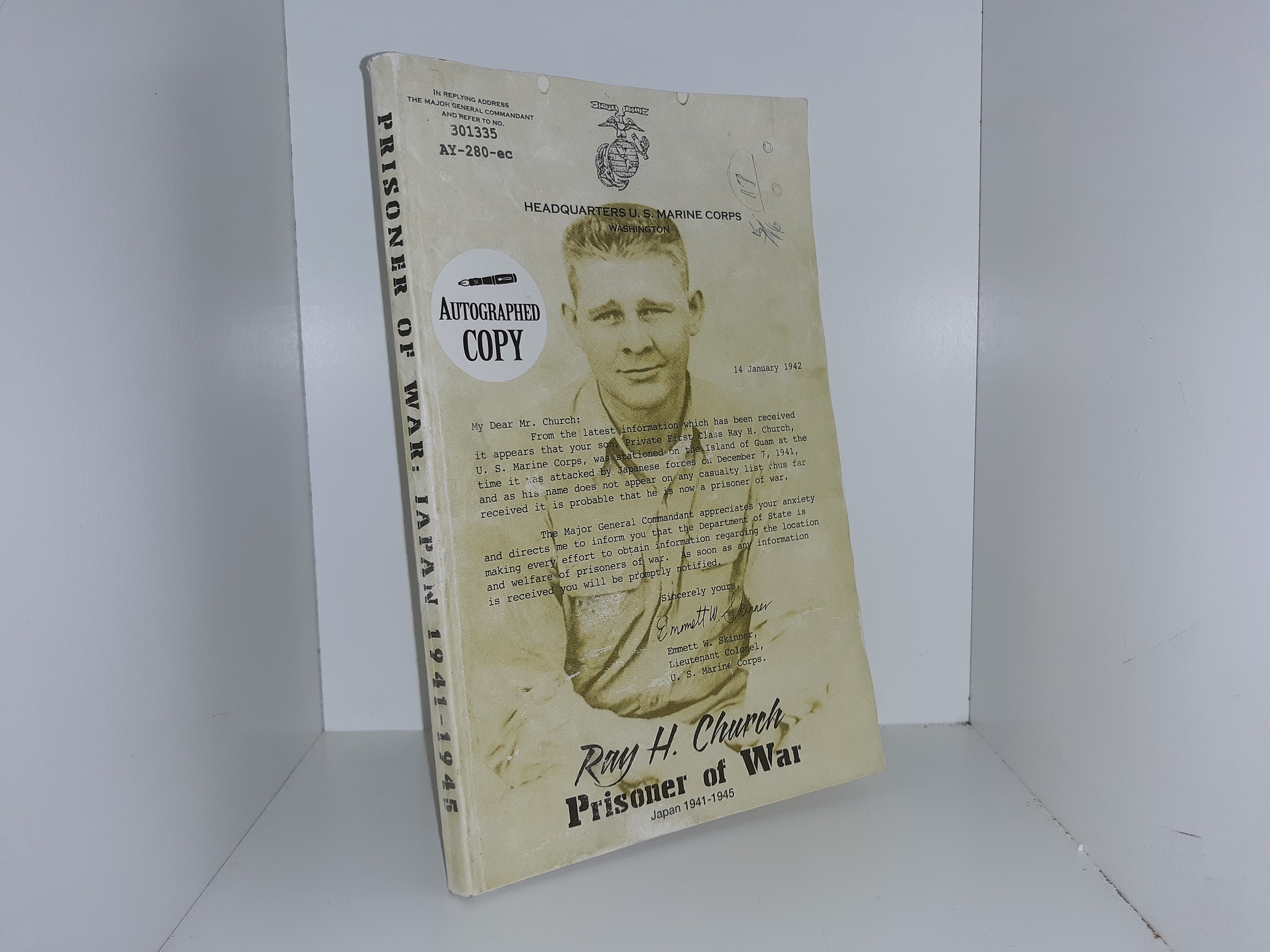 Prisoner of War: Japan, 1941-1945 (Signed & Inscription) (2002) ~ by Ray H. Church