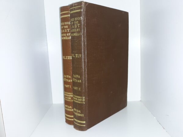 Sacred Books of the East: Parts 1 & 2 (1973) ~ Translated by Herman Jacobi