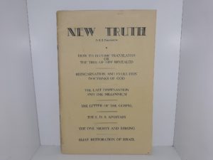 New Truth (Rare!) ~ by K. E. Farnsworth