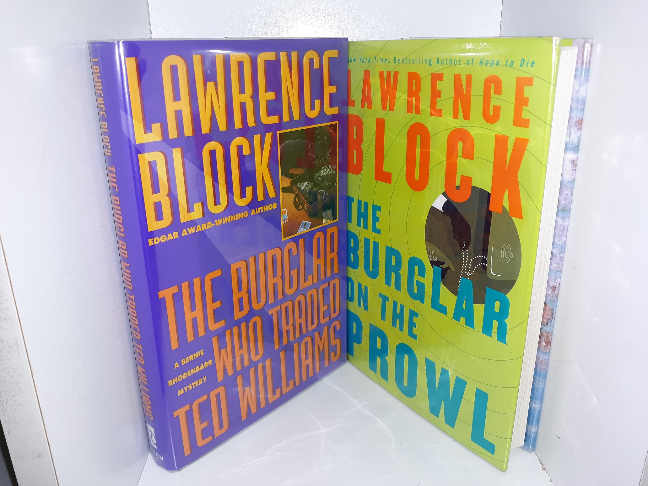 2 Novels by Lawrence Block (See Details)