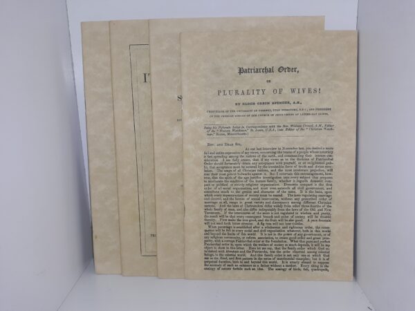 4 Reprinted LDS Pamphlets (See Details)