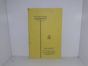 Some Faith-Promoting Experience from the Life of C. N. Christensen (Pamphlet)