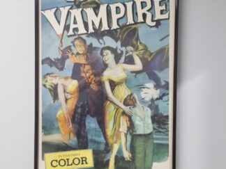 1963 — Kiss of the Vampire — Movie Poster — Original 1963 Poster!