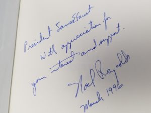 Book Inscribed to Elder James E. Faust — Signed by Author Noel B. Reynolds — Book of Mormon Authorship