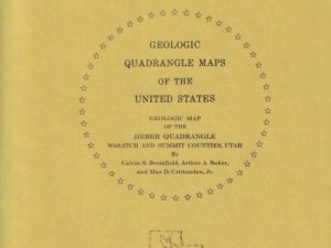 Geologic Map of the Heber Quadrangle, Utah (Map GQ-864)