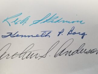 Spencer W. Kimball Pamphlet -- Signed by Rex Skidmore -- Modern Scientific Findings Harmonize with Revelation through the Ages