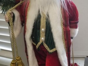 Santa Claus — About 18 Inches Tall —  Made in China