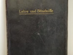 1923 — Lehre und Bundniffe — Doctrine & Covenants in German — Leather Binding