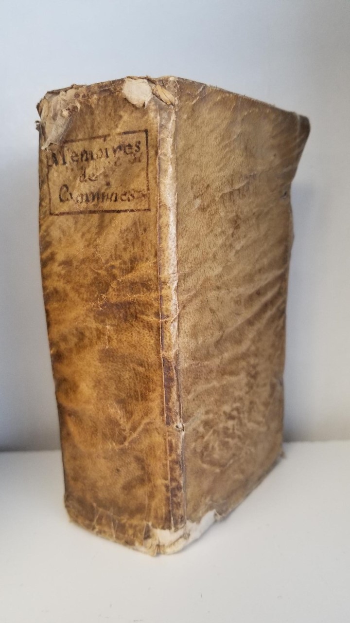 1613 — Les Memoires De Philippe De Commines, Che Valier, Seignor d. Argenton — Leather Binding