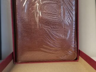 Gospel Doctrine — Saddle Brown Genuine Top Grain Cowhide Leather — in Original Box!