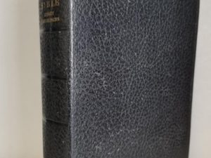 Holy Bible / Ready References / Missionary Edition — No Date — Black Bendable Leather