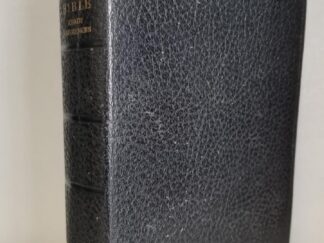 Holy Bible / Ready References / Missionary Edition -- No Date -- Black Bendable Leather