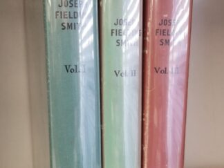 Doctrines of Salvation — 3 Vol. Set — Inscribed to Senator Wallace F. Bennett — Signed by Pres. Joseph Fielding Smith