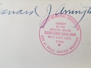 1909 — Book Signed by Mormon Historian, Leonard J. Arrington — Heavenly Heretics by Lyman P. Powell