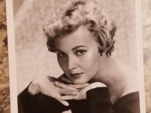 Actress Lola Albright — Signed Photograph