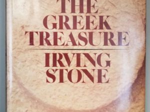 1975 — The Greek Treasure — Irving Stone — First Edition with Jacket — Signed by Irving Stone