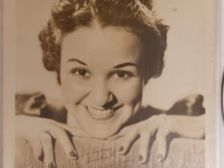 Actress Bonnie Baker — Inscribed and Signed Photograph