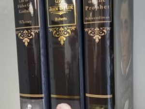 4 LDS Biographies: Bruce R. McConkie, Heber C. Kimball, John Taylor, John Smith (Patriarch and Uncle of Joseph Smith) — 45% Off of Regular Retail
