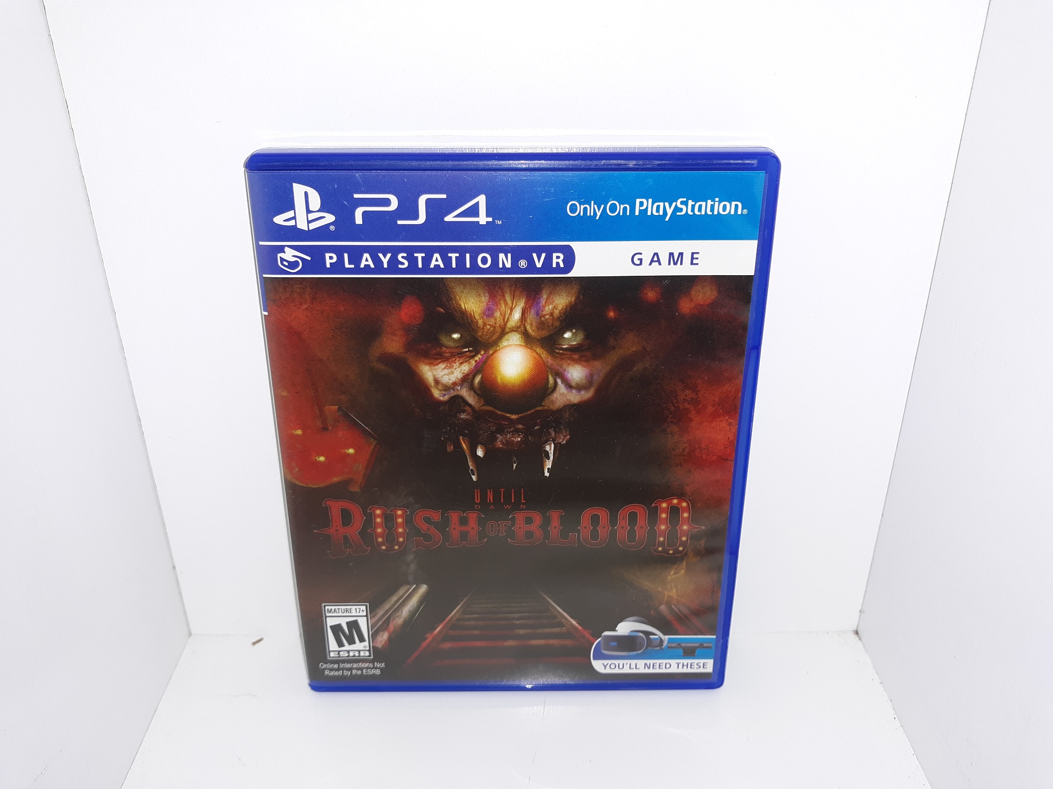 Until Dawn: Rush of Blood for the Playstation 4 (Playstation VR) Eborn