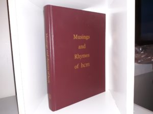Musings and Rhymes of hcm (Signed) (2011) ~ by Helen Campbell Monson