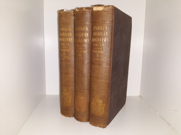 Sparks’s American Biography Bundle of 3 Vols. (See Details)