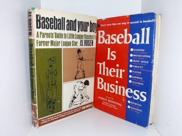2 Books About Baseball (See Details)