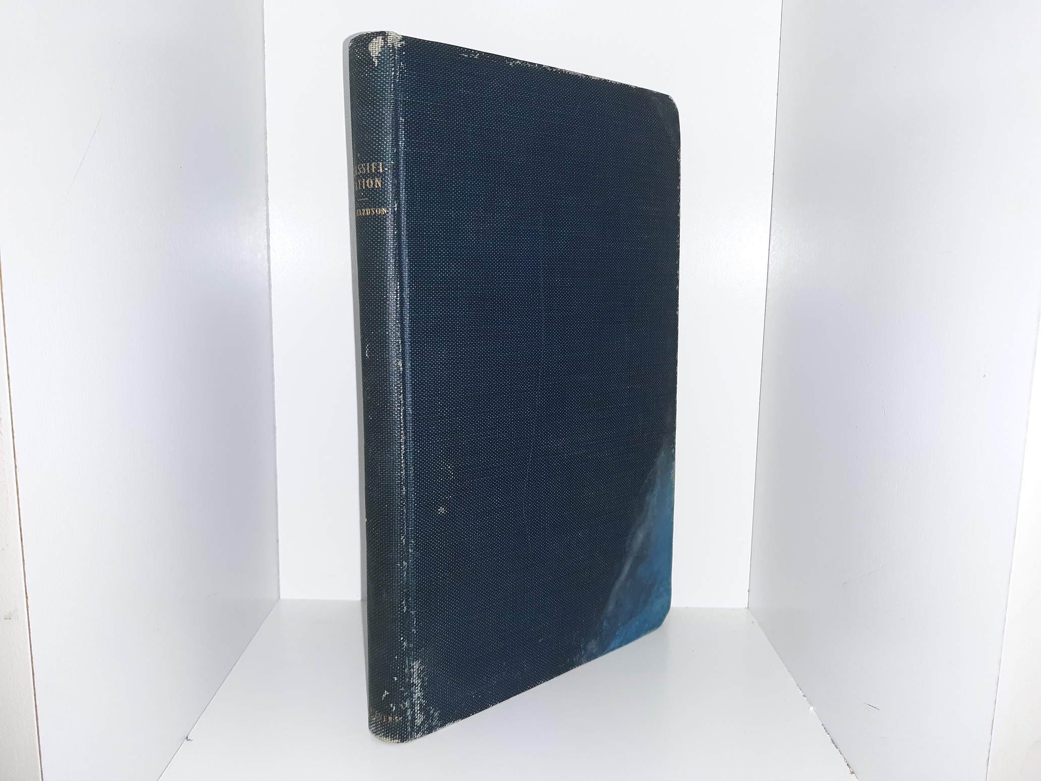 Classification: Theoretical and Practical (1912) ~ by Ernest Cushing Richardson