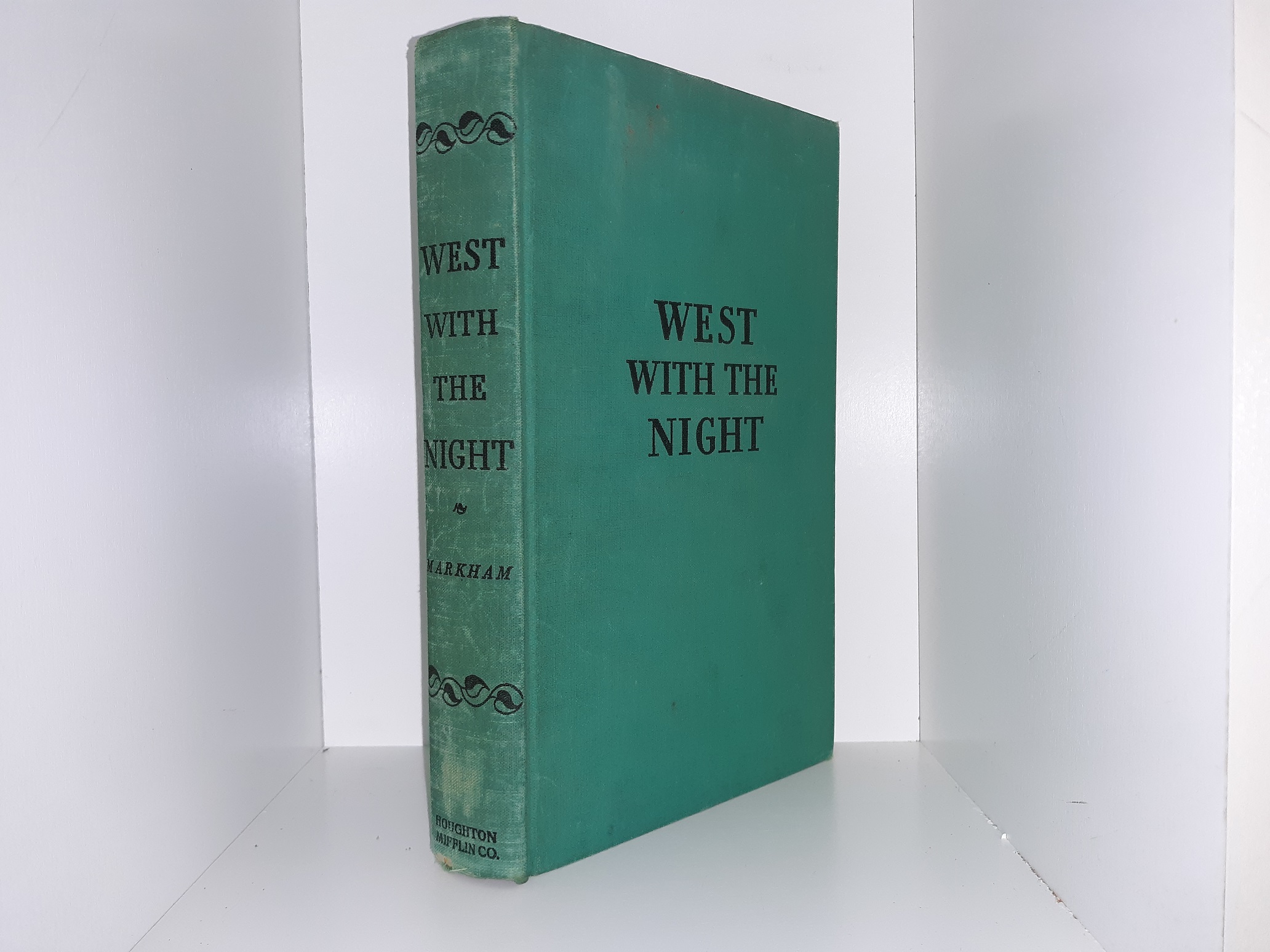 West with the Night (1st Edition) (Ex-Library) (1942) ~ by Beryl Markham