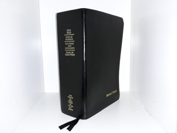 LDS, Black, Leather Quadruple Combination (2017)