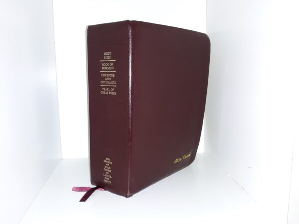 LDS, Burgundy Leather, Quadruple Combination (2015)