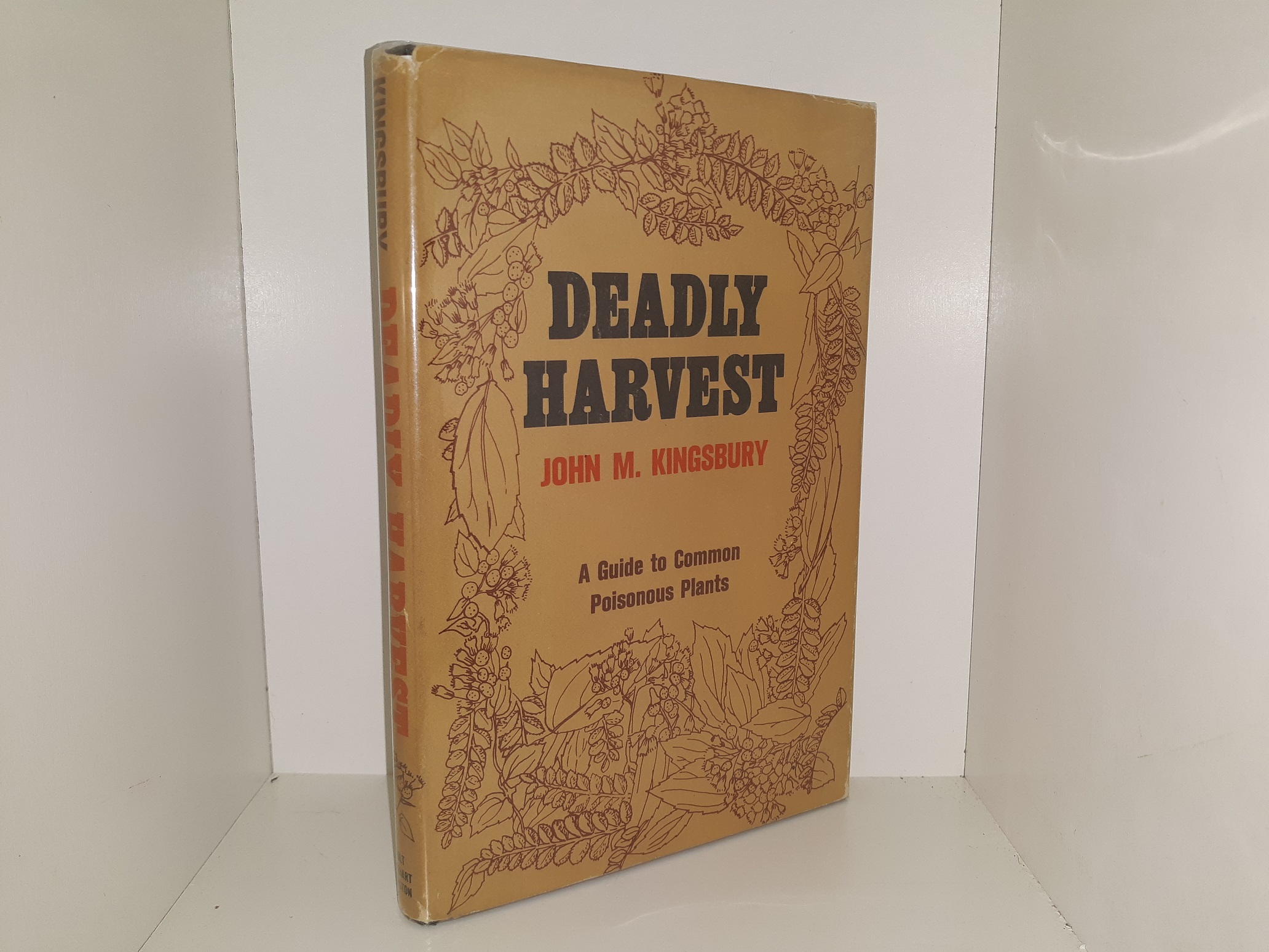 Deadly Harveest: A Guide to Common Poisonous Plants (1965) ~ by John M. Kingsbury