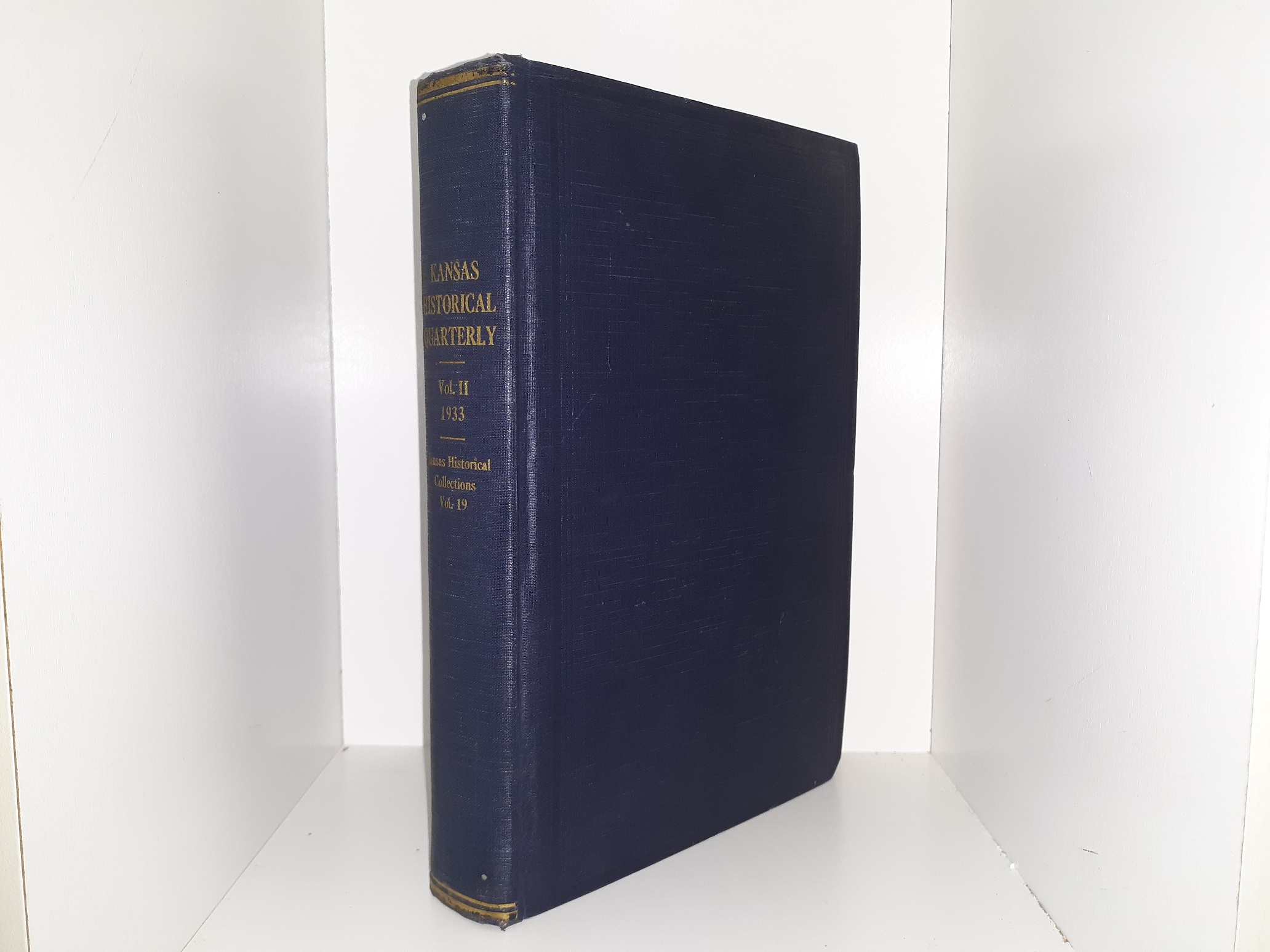 Kansas Historical Quarterly: Vol. 2, 1933 (1933)