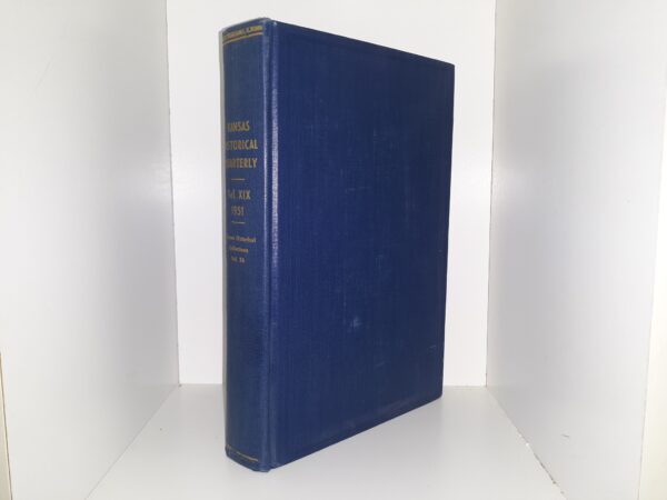 Kansas Historical Quarterly: Vol. 19, 1951 (1951)
