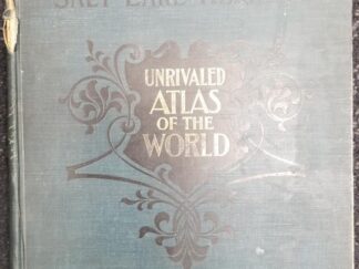 1901 --- The Salt Lake Herald's Unrivaled Atlas of the World --- Large Size Hardcover --- Scarce!